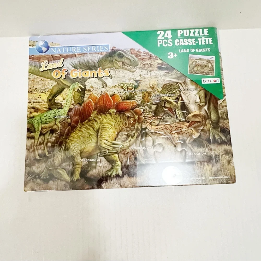 New nature series Kids 24 PCS puzzle Land of Giants age 3+
